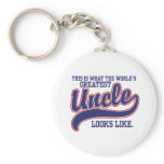 World's Greatest Uncle Key Chain