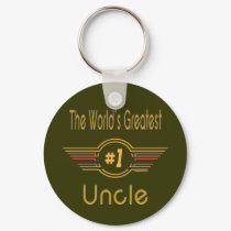 World's Greatest Uncle keychains