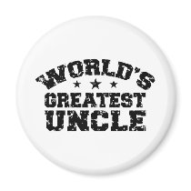 World's Greatest Uncle Refrigerator Magnet