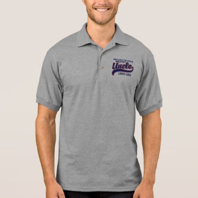 World's Greatest Uncle Polo Shirts