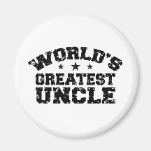 World's Greatest Uncle Refrigerator Magnet