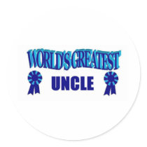 World's Greatest Uncle Stickers