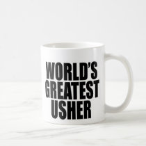 World's Greatest Usher mugs