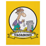 WORLDS GREATEST VAGABOND MEN CARTOON CUSTOM FLYER