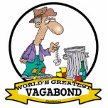 WORLDS GREATEST VAGABOND MEN CARTOON ACRYLIC CUT OUTS