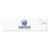 World's Greatest Vintner bumper stickers