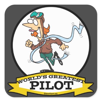 Pilot Cartoon Picture