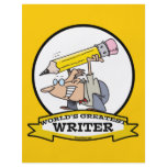 WORLDS GREATEST WRITER II CARTOON flyers