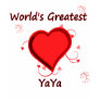 World's Greatest yaya Tee Shirts