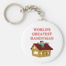 world's greatet handyman key chains