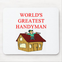 world's greatet handyman mouse pad