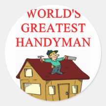 world's greatet handyman stickers