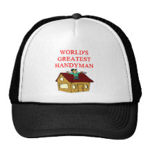 world's greatet handyman trucker hat
