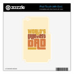 World's Grooviest Dad Retro Funny skins