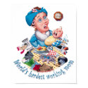 World's hardest working mom poster posters