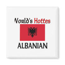 World's Hottest Albanian Fridge Magnet
