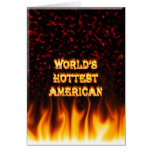 World's Hottest American fire and flames red marbl