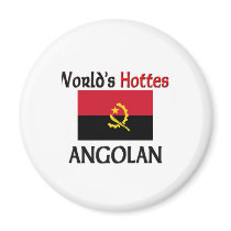 World's Hottest Angolan Refrigerator Magnets