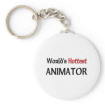 Worlds Hottest Animator Key Chain