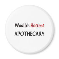Worlds Hottest Apothecary magnets by tshirtshirts Worlds Hottest Apothecary magnets