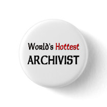 Worlds Hottest Archivist buttons