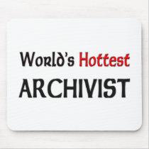 Worlds Hottest Archivist mousepads