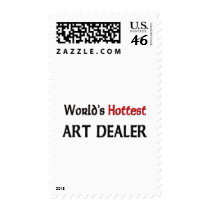 Worlds Hottest Art Dealer postage by tshirtshirts Worlds Hottest Art Dealer postage