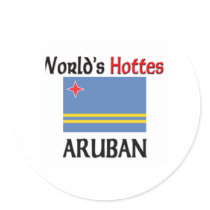 World's Hottest Aruban stickers by flagshirt World's Hottest Aruban stickers