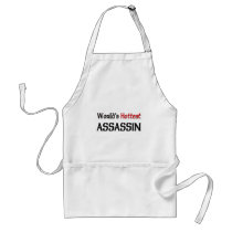 Worlds Hottest Assassin aprons