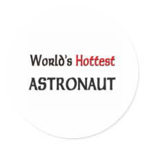 Worlds Hottest Astronaut stickers