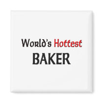 Worlds Hottest Baker magnets