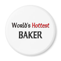Worlds Hottest Baker magnets