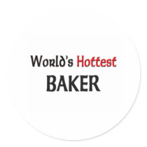 Worlds Hottest Baker Sticker