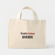Worlds Hottest Barber Canvas Bag
