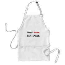 Worlds Hottest Bartender aprons by tshirtshirts Worlds Hottest Bartender aprons