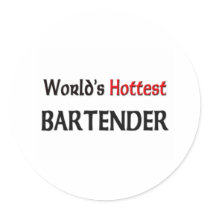 Worlds Hottest Bartender Sticker