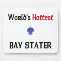 World's Hottest Bay Stater Mouse Mats