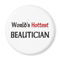 Worlds Hottest Beautician magnets