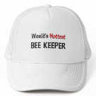 zaz_trucker_hat - Please vist my gallery zazzle.com/tshirtshirts for more Bee Keeper tshirts, mugs, hats and other Worlds Hottest Bee Keeper gifts. Use the search tool at my store for other professional and jobs merchandise. Worlds Hottest Bee Keeper products avaiable on tshirts,sweatshirts,kids shirts, infant onsies, stickers, magnets, and much more Bee Keeper clothing fully customizable to your specifcations. If you like what you see, please link to my store (www.zazzle.com/tshirtshirts) or email a friend.