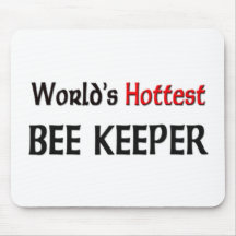 Worlds Hottest Bee Keeper Mouse Pads