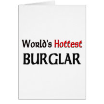 Worlds Hottest Burglar Cards