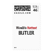Worlds Hottest Butler Postage Stamp