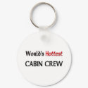 Worlds Hottest Cabin Crew keychains