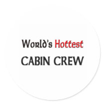 Worlds Hottest Cabin Crew stickers