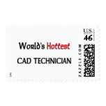 Worlds Hottest Cad Technician postage