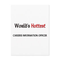 Worlds Hottest Careers Information Officer postcards