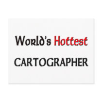Worlds Hottest Cartographer postcards by tshirtshirts Worlds Hottest Cartographer postcards
