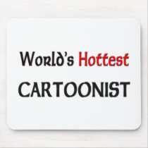 Worlds Hottest Cartoonist mousepads
