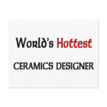 Worlds Hottest Ceramics Designer postcards