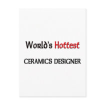 Worlds Hottest Ceramics Designer postcards